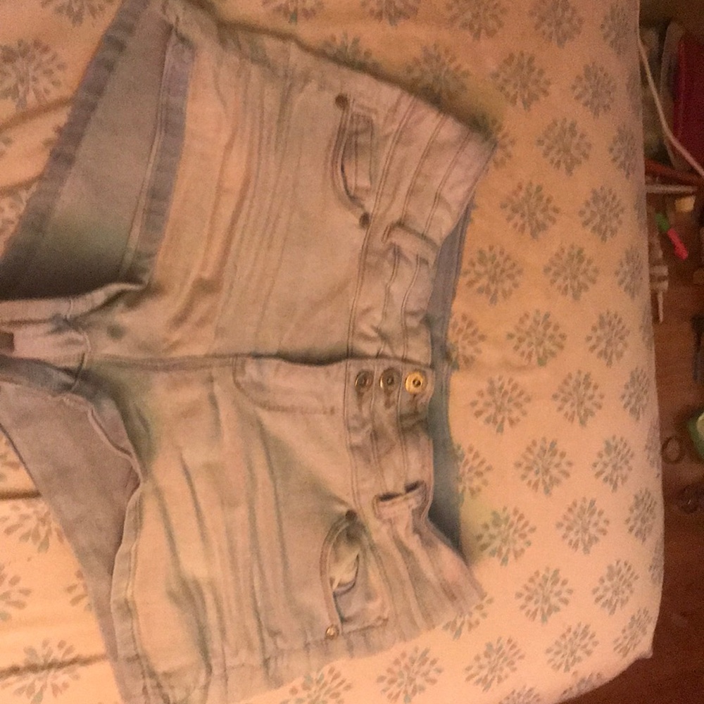 High waisted booty shorts